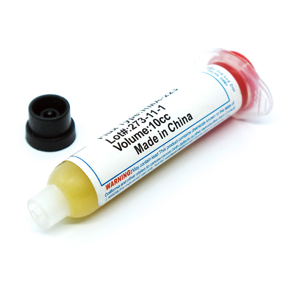 Флюс Amtech RMA-223-UV без штовхача, вигляд збоку